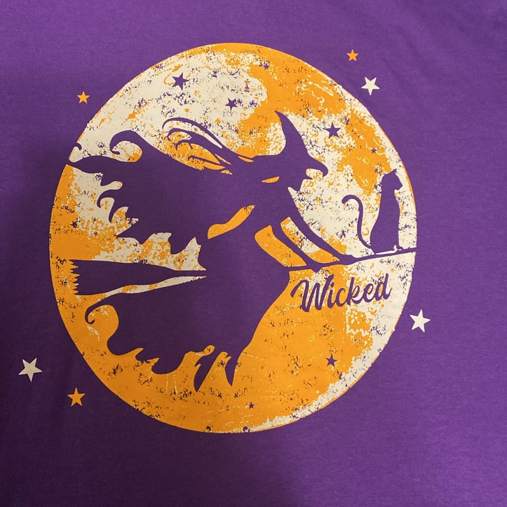 WOMENS FLY BY NIGHT SHIRT BY CELEBRATE HALLOWEEN - Picture 2 of 9